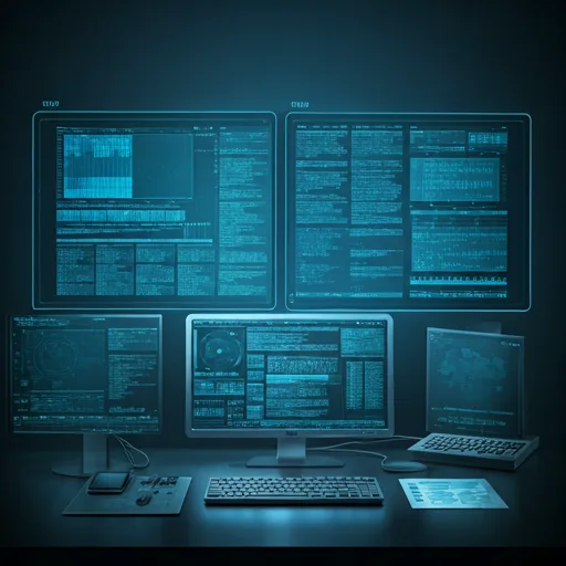 Pantalla de computadora mostrando una alerta de seguridad por ransomware